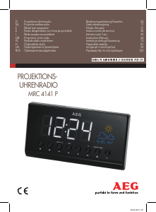 Manual de uso AEG MRC 4141 P Radiodespertador