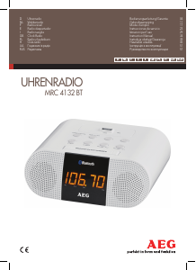 Посібник AEG MRC 4132 BT Радіо-будильник