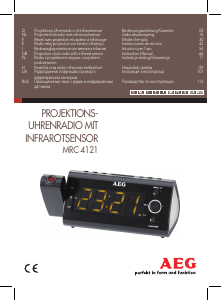Manual de uso AEG MRC 4121 Radiodespertador