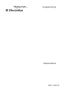 Brugsanvisning Electrolux EWF14280W Vaskemaskine
