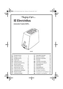 Instrukcja Electrolux EAT6000 Toster