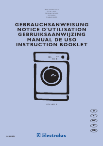 Bedienungsanleitung Electrolux EDE401E Trockner