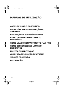 Manual Whirlpool ARC 0840 Frigorífico