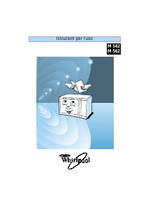 Manuale Whirlpool AVM 562 / White Microonde