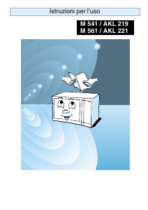 Manuale Whirlpool AVM 561 / White Microonde