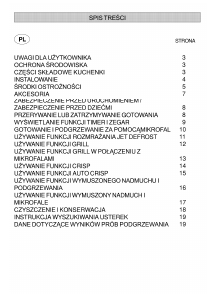 Instrukcja Whirlpool AT 318/Alu Kuchenka mikrofalowa