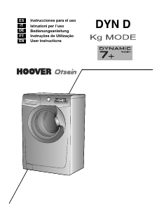 Manual de uso Hoover DYN 7125D-31 Lavadora