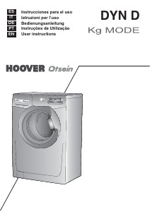 Manual Hoover DYN 8144D3-37 Máquina de lavar roupa