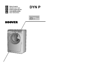 Handleiding Hoover DYN 8146P/L-S Wasmachine