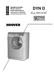 Manual Hoover DYN7125D-S Máquina de lavar roupa