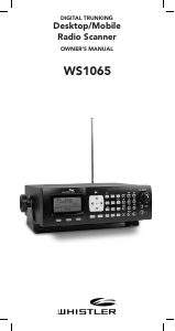 Handleiding Whistler WS1065 Radioscanner