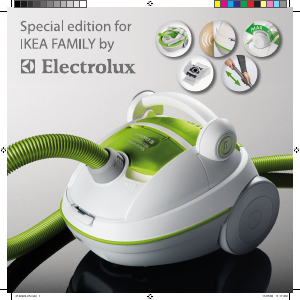 Návod Electrolux XXL110 Vysávač