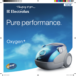 Käyttöohje Electrolux Z7329 Oxygen+ Pölynimuri