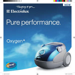 Használati útmutató Electrolux Z7344 Oxygen+ Porszívó