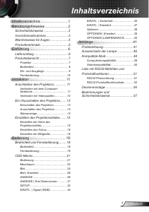 Bedienungsanleitung Geha compact 233WX Projektor