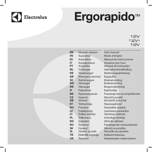 Посібник Electrolux ZB2901 ErgoRapido Пилосос