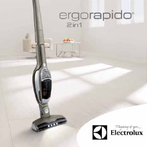 Bruksanvisning Electrolux ZB2904 ErgoRapido Dammsugare
