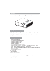 Bedienungsanleitung Geha compact 334 Projektor