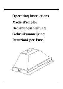Handleiding Electrolux EFG513 Afzuigkap