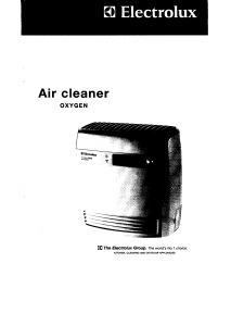 Instrukcja Electrolux Z7010 Oczyszczacz powietrza