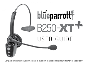 Bruksanvisning VXi B250-XT+ Headset