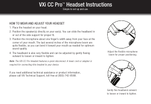 Bruksanvisning VXi CC Pro Headset