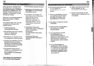 Bedienungsanleitung Bosch SPS2100 Geschirrspüler