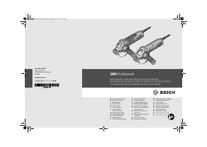 Прирачник Bosch GWS 9-115 Professional Аголна мелница