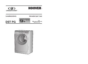 Manuale Hoover DST 9166PG-30 Lavatrice