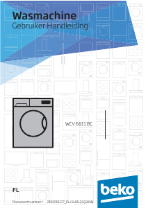 Handleiding BEKO WCV 6611 BC Wasmachine