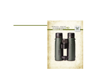 Bruksanvisning Vortex Talon HD 10x42 Kikare
