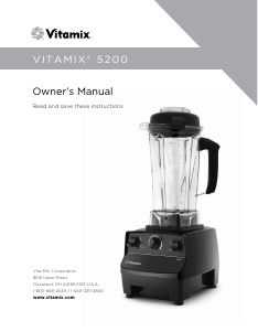 Handleiding Vitamix 5200 Blender