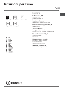 Manual de uso Indesit PI 640 S(IX) Placa