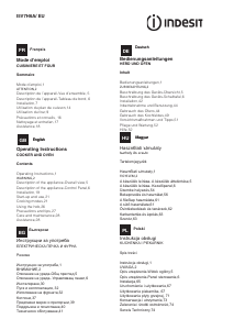 Instrukcja Indesit I5V7H6A(X)/EU Kuchnia