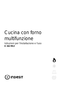 Manuale Indesit K342 MS(W)/I Cucina
