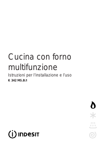 Manuale Indesit K342 MS.B(W)/I Cucina