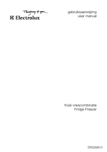 Bruksanvisning Electrolux ERG29610 Kyl-frys