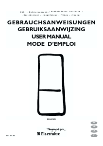 Mode d’emploi Electrolux ERN29850 Réfrigérateur combiné