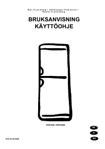 Käyttöohje Electrolux ERZ3600 Jääkaappipakastin