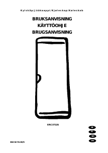 Käyttöohje Electrolux ERC3712S Jääkaappi