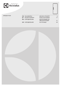 Manuál Electrolux ERN2201FOW Lednice