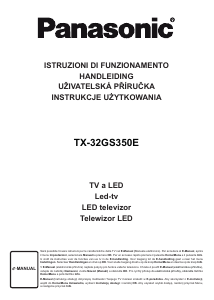 Handleiding Panasonic TX-32GS350E LED televisie