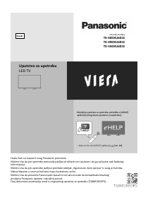 Priručnik Panasonic TX-55DXU601E Viera LED televizor