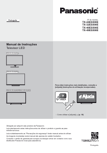 Manual Panasonic TX-32ES500E Televisor LED