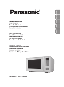 Manual Panasonic NN-K354WM Micro-onda