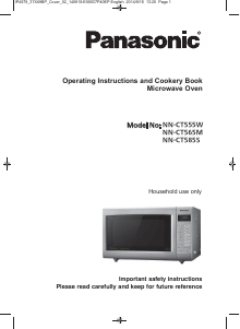 Bruksanvisning Panasonic NN-CT585S Mikrovågsugn