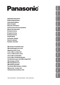 Manual Panasonic NN-GD369M Micro-onda