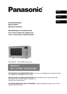 Mode d’emploi Panasonic NN-S251WMWPG Micro-onde
