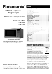 Priručnik Panasonic NN-K109W Mikrovalna pećnica