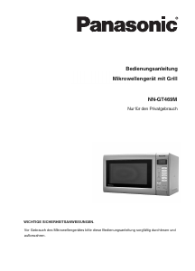 Bedienungsanleitung Panasonic NN-GT469M Mikrowelle